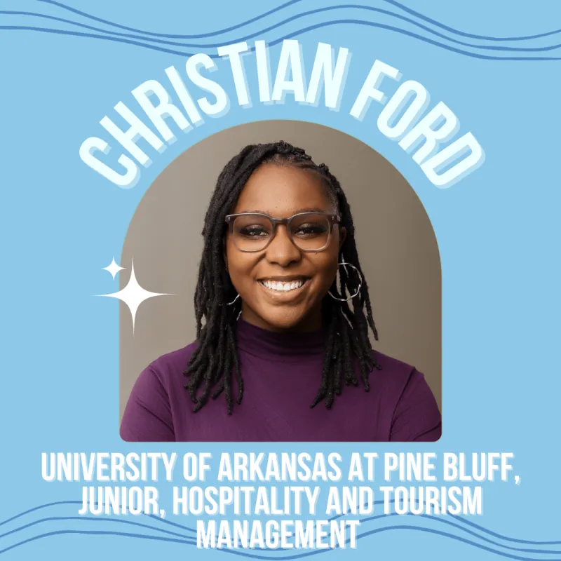 UAPB Junior Christian Ford Selected for Tjuana Byrd Internship Program