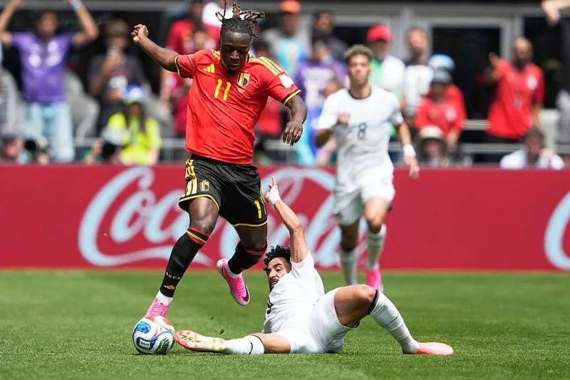 Belgium forward Jeremy Doku celebrates birth of son after commentator's criticism