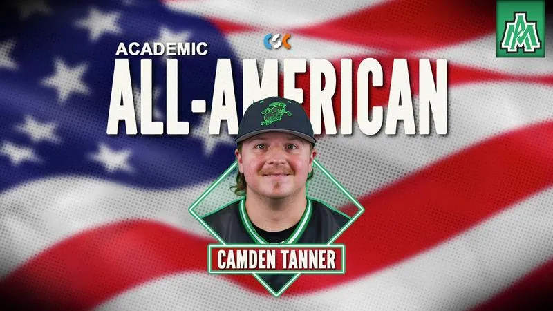 Camden Tanner Named CSC Academic All-American
