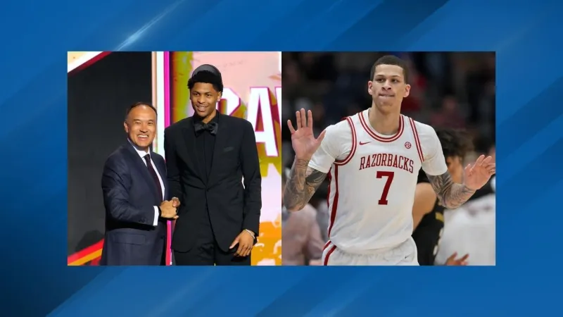 Arkansas's Meleek Thomas and Trevon Brazile drafted back-to-back in NBA Draft