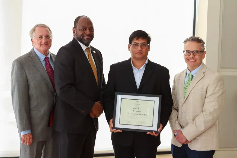 Dr. Yathish Ramena Inducted into Arkansas Research Alliance Academy as Arkansas Research Fellow