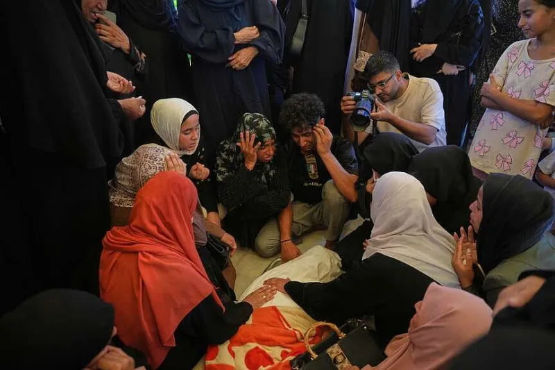 Strikes on Gaza see 2 dead, 19 hurt