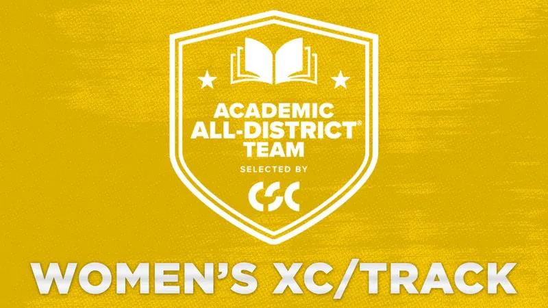 Four Golden Suns named CSC Academic All-District for cross country/track and field