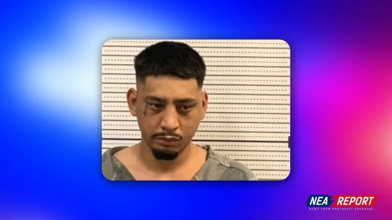Police: Man Spat in Officer's Face After Fleeing Paragould Fight Call