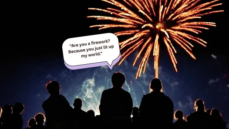 Need a Spark? Try These Funny 4th of July Pickup Lines