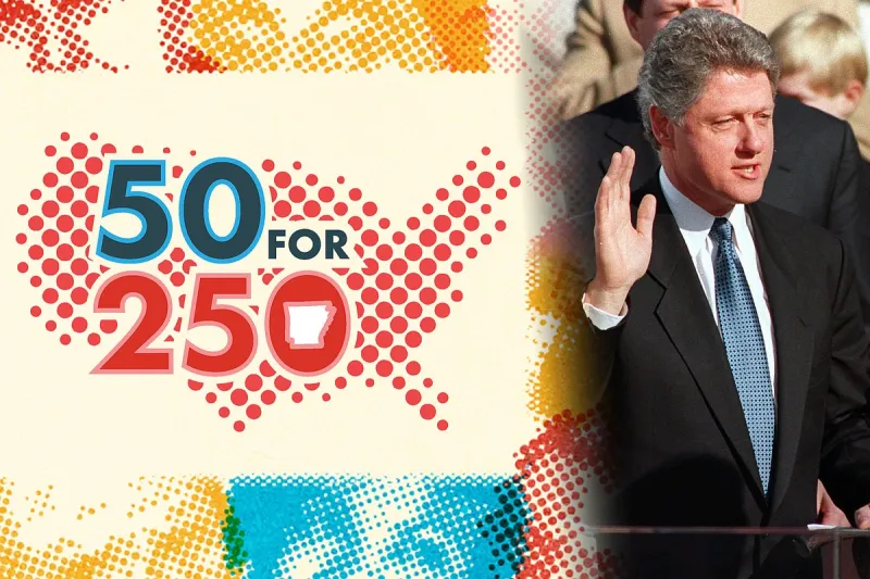 Bill Clinton ascended from small-town Hope to presidency