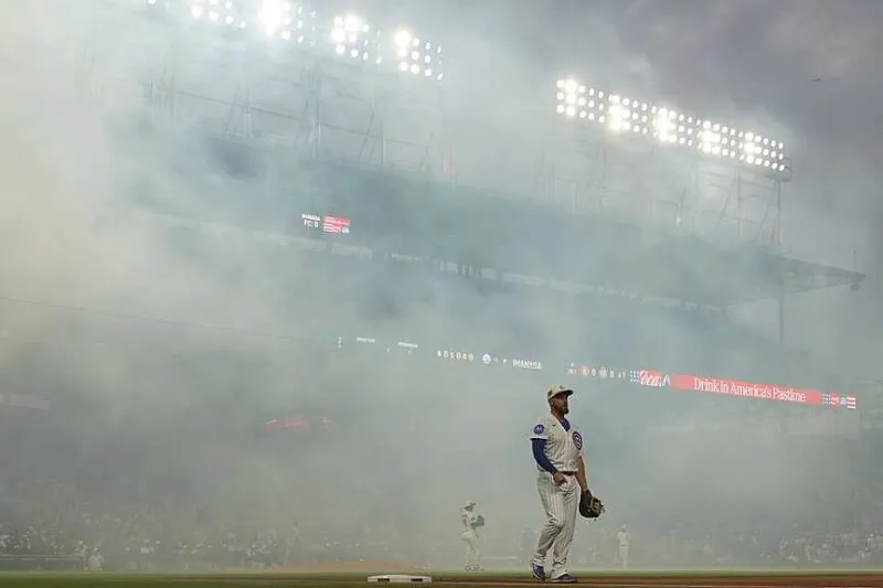 Wrigley Field fog provided a memorable complication