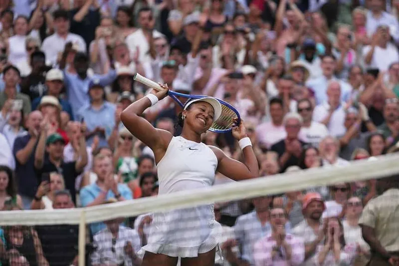 Power game sends Osaka to quarters