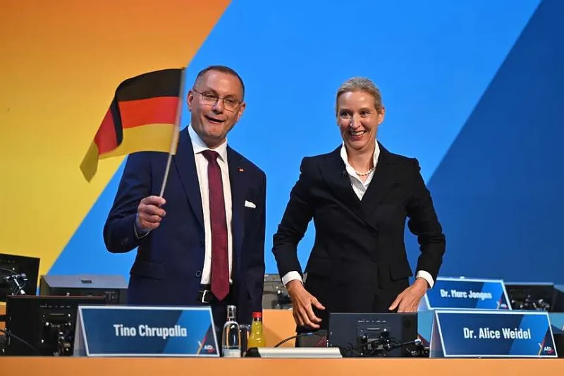 Germany's far-right AfD holds meeting