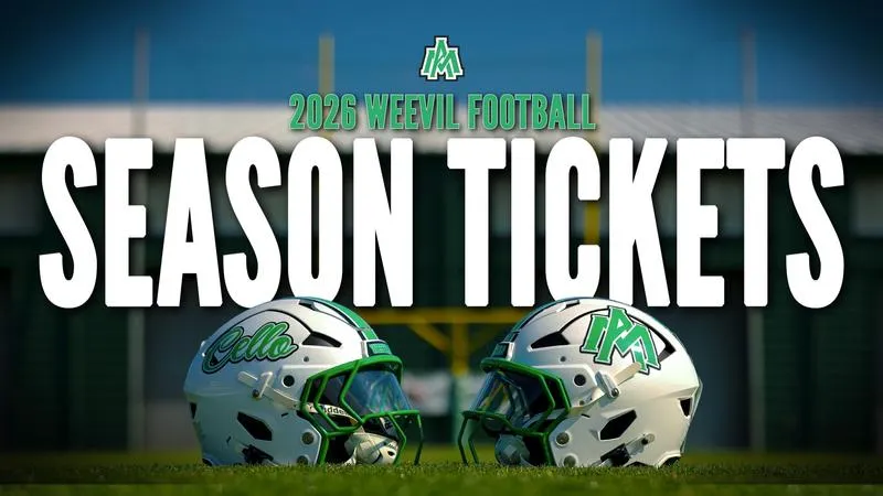 Weevil Football 2026 Season Tickets Now Available
