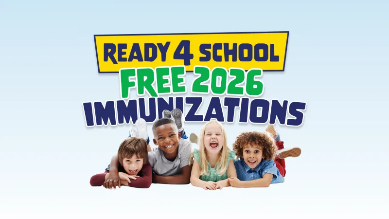 Free back-to-school shot clinics on offer