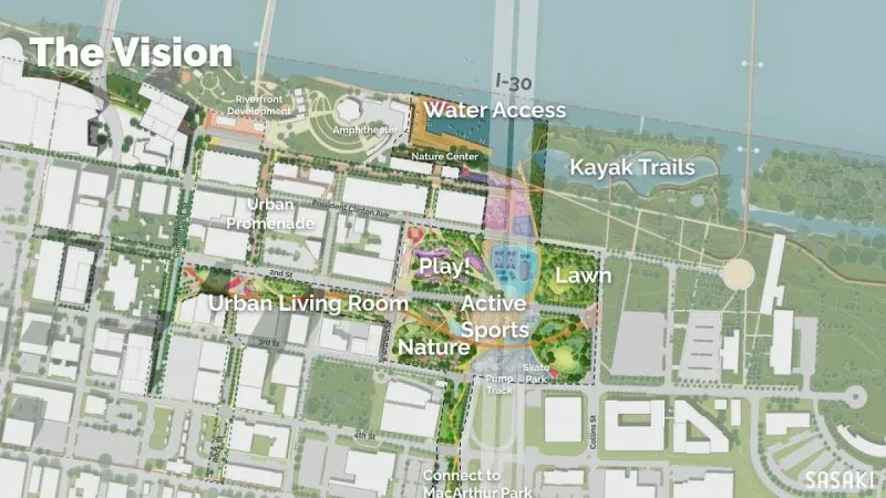 Group founded by Jeff Bezos awards $30 million to support future downtown Little Rock park