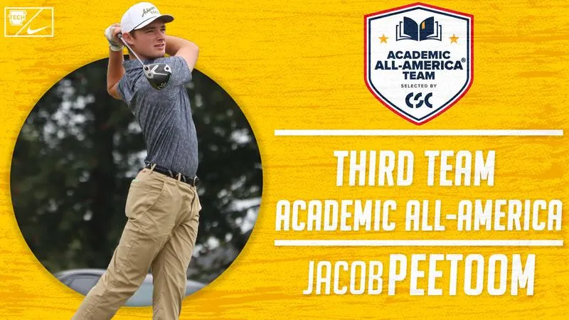 Jacob Peetoom named Third Team Academic All-America by Collegiate Sports Communicators