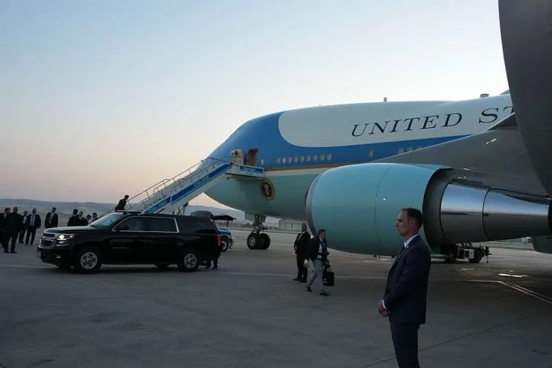 Qatari jet not used as Trump leaves Turkey