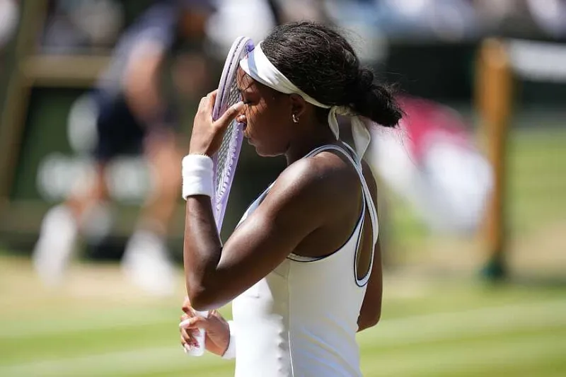 Match-point misfire maims Gauff's chance to advance