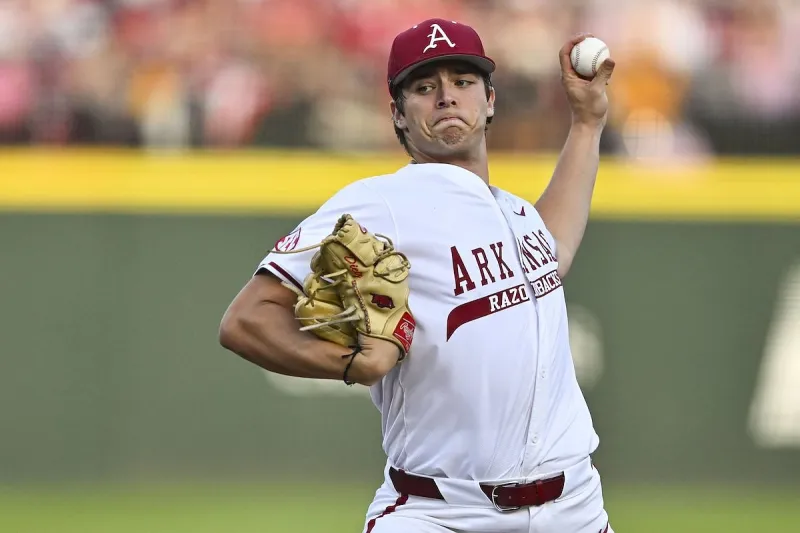 MLB Draft Preview: Hunter Dietz could become Arkansas baseball's next first-round pitcher