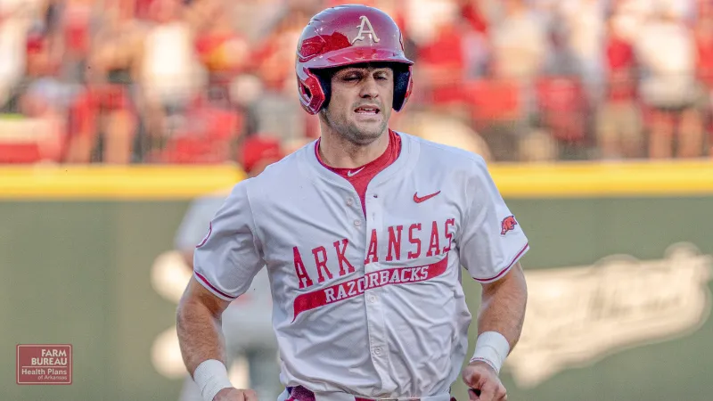 Razorbacks catcher Ryder Helfrick goes 15th overall in MLB Draft