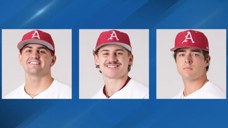 Three Hogs selected in first round of MLB Draft