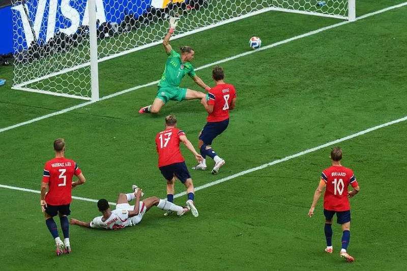 Haaland silenced; England advances