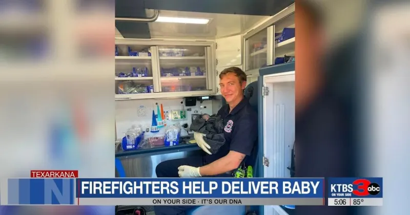 Texarkana firefighters help mother deliver baby