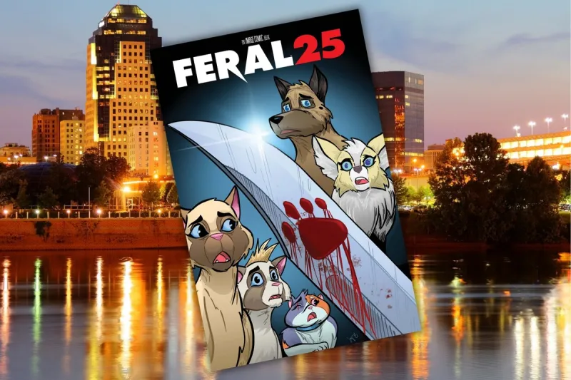 Geek'd Con 2026 Features Variant Cover of "Feral" #25