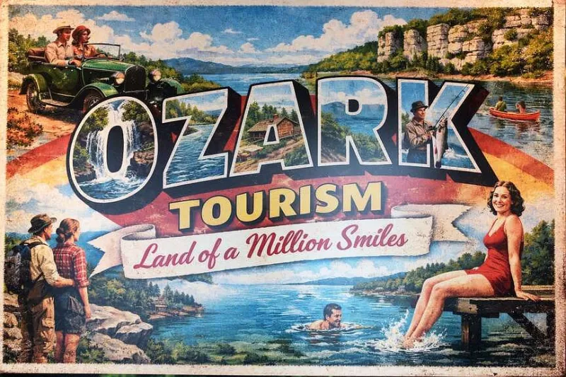 Warm welcome y'all: Rogers museum exhibit shows Northwest Arkansas has always been a vacation paradise