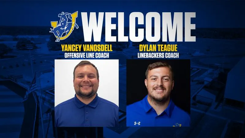 Yancey Vanosdell and Dylan Teague Join Mulerider Football Staff for 2026 Season