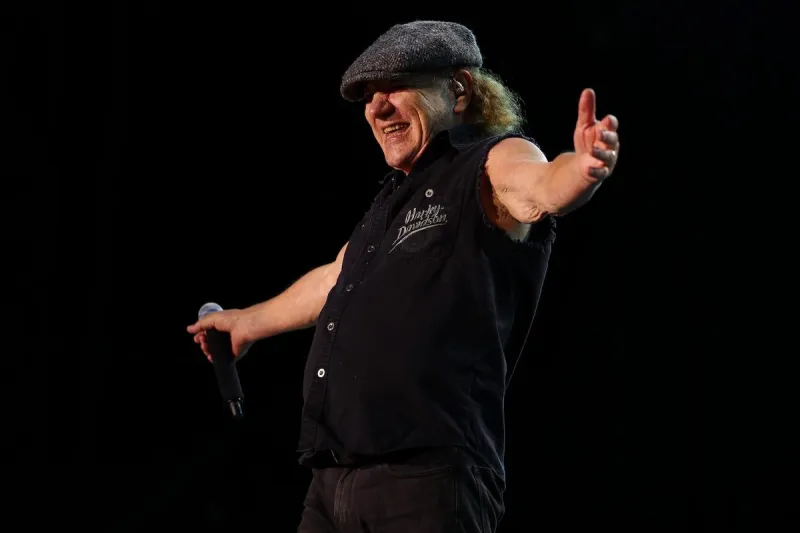 AC/DC's Brian Johnson Loves Getting Older -- Unlike Mick Jagger