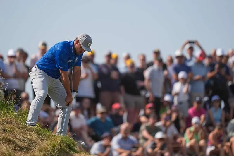 DeChambeau penalized 2 shots at British Open after Herbert and Burns shoot 62s in wild 2nd round