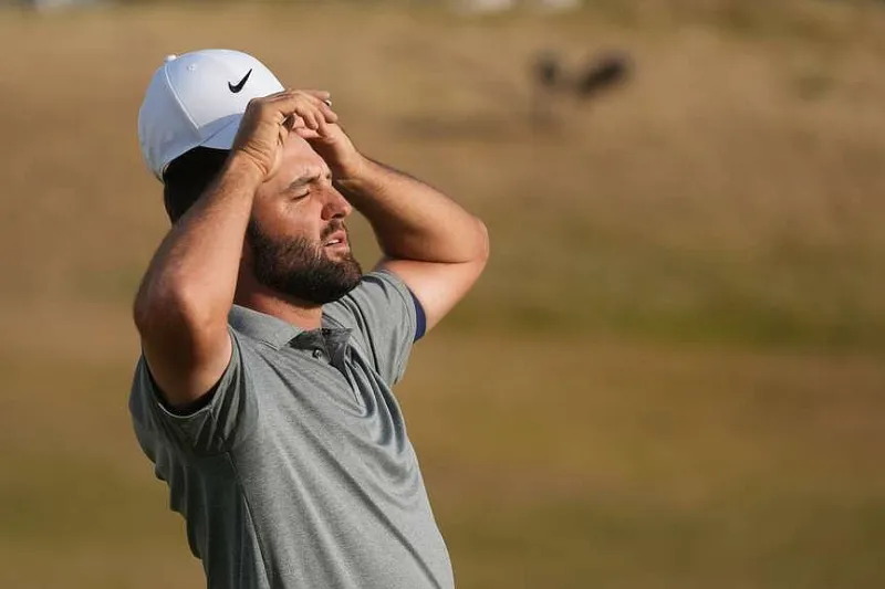 Missed putts hurt Scheffler