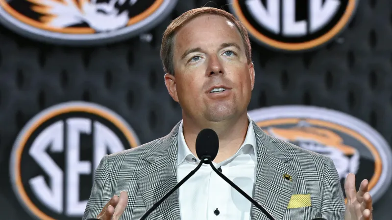 Missouri coach Eli Drinkwitz on team heading into fall practices