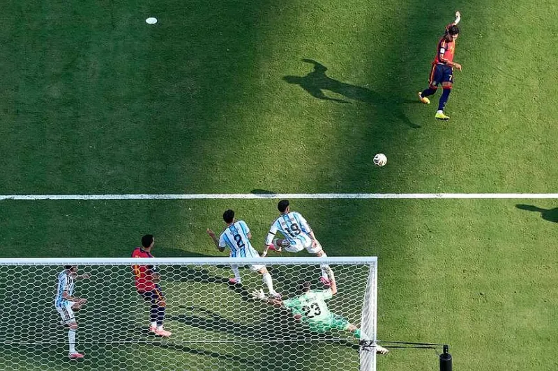 How Ferran Torres scored the World Cup-winning goal for Spain to beat Argentina