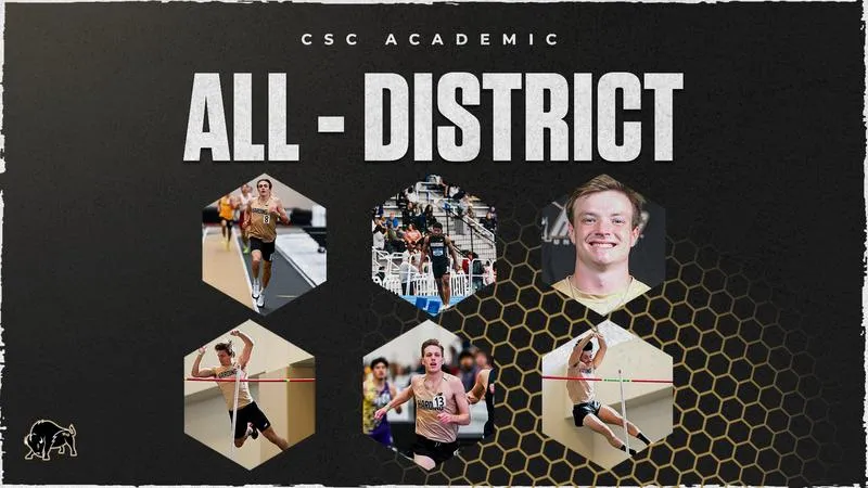 Harding Men's Track & Field and Cross Country Earn CSC Academic All-District Honors