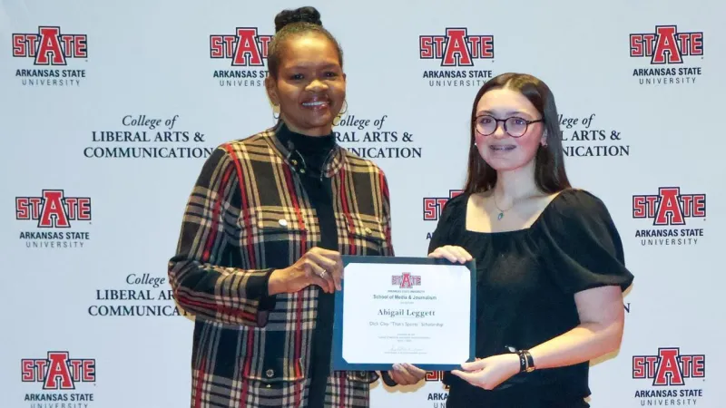 A-State Names Dick Clay 'That's Sports' Memorial Scholarship Recipient