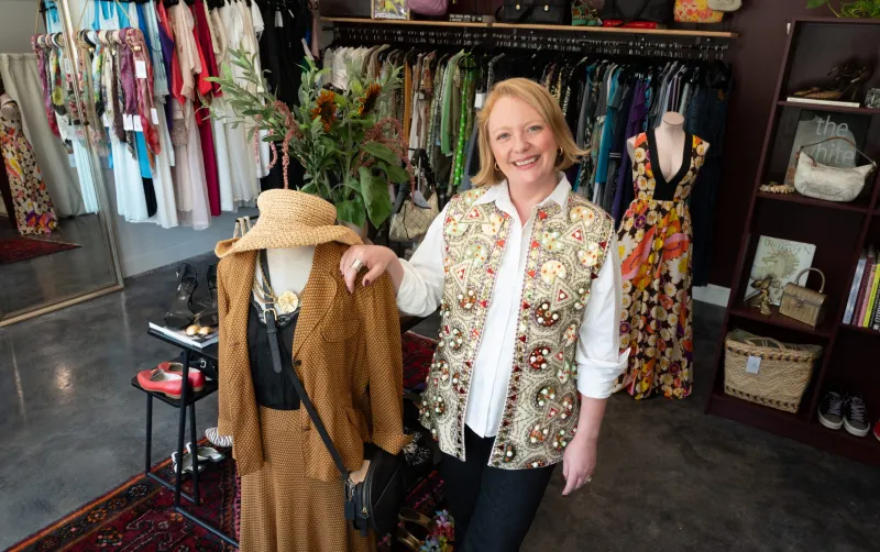 Gitti Studio owner Anne Dudash is inspiring Little Rock to dress up again
