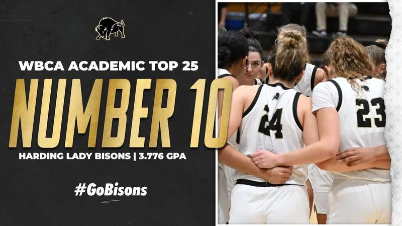 Lady Bisons Earn Historic No. 10 Spot on WBCA Academic Top 25 Honor Roll