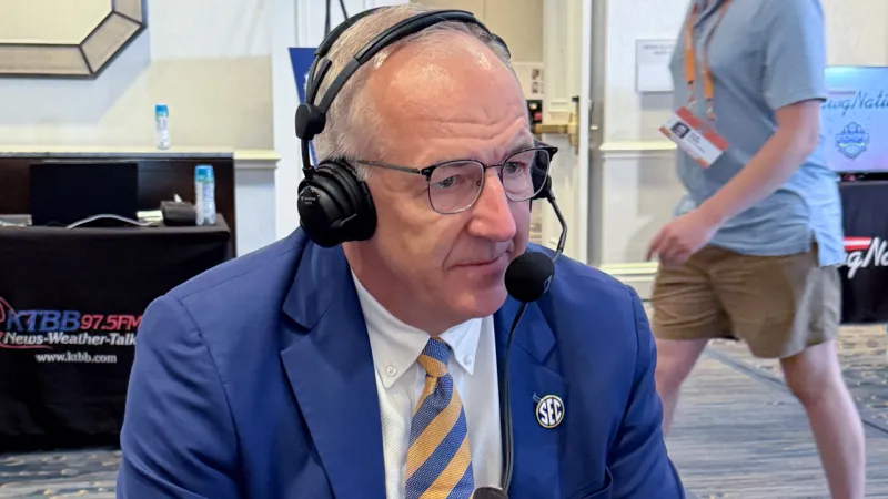 SEC commissioner Greg Sankey on Halftime with Alyssa Orange