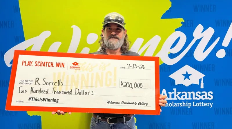 Craighead County Player Wins $200,000 on First Try at Diamonds & Gold