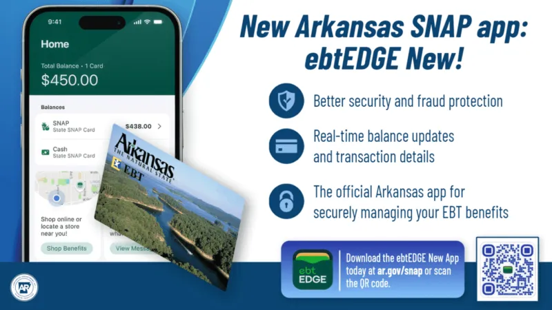 New EBT app gives Arkansas SNAP recipients security tools against scammers