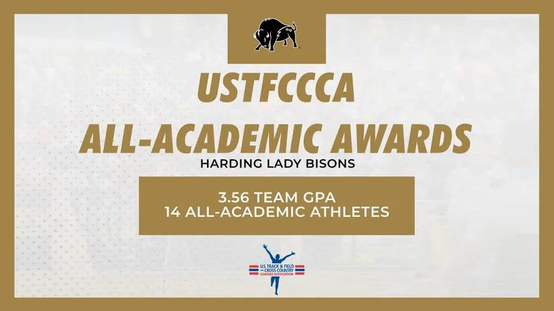 Lady Bisons Earn USTFCCCA All-Academic Team Award; 14 Named All-Academic Athletes