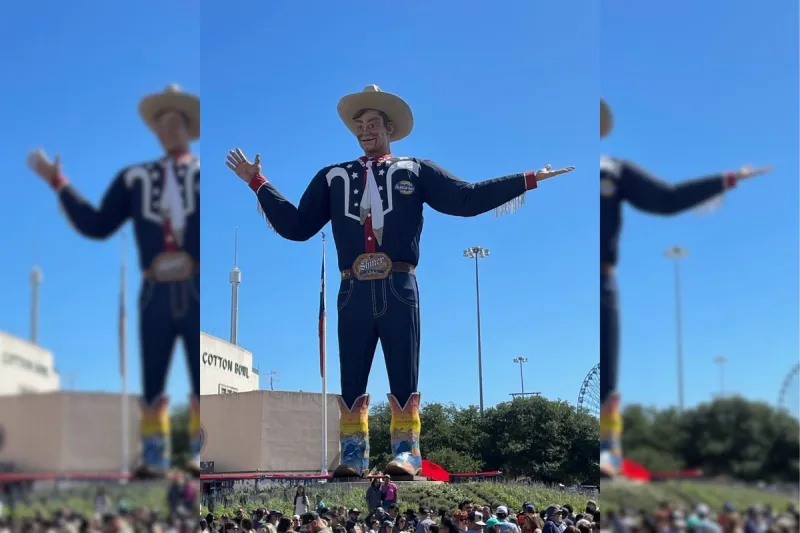 Big Tex Will Have a New Look At The State Fair Of Texas This Year