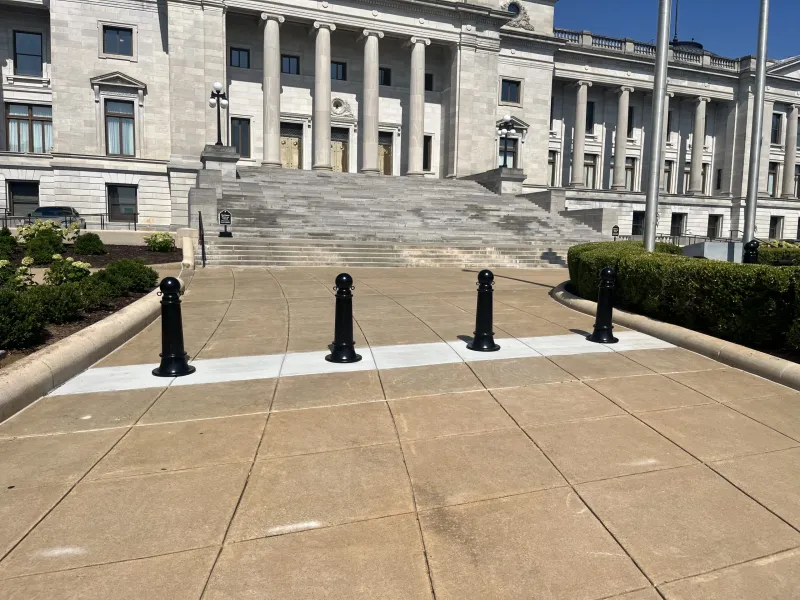 State spends just over $2 million on new bollards, other security upgrades at the Capitol