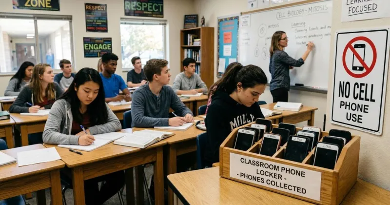 States target classroom screen time following school cellphone bans