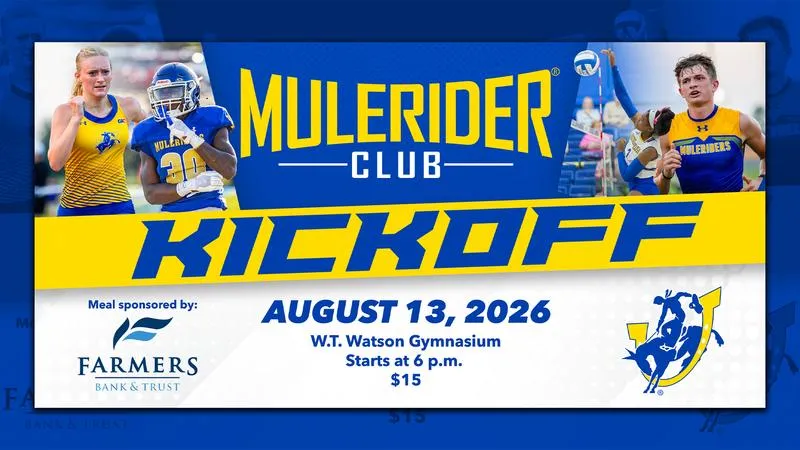 2026-27 Mulerider Club Kickoff Set for August 13; Tickets on Sale Now