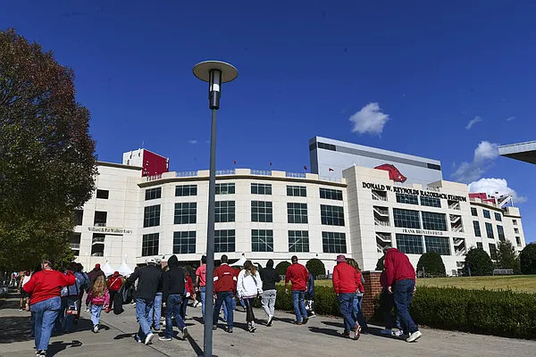 Arkansas football announces lighting, audio enhancements coming to Razorback Stadium