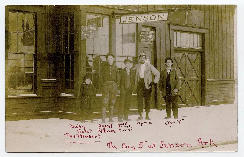 Arkansas Postcard Past: Jenson (Sebastian County), circa 1910