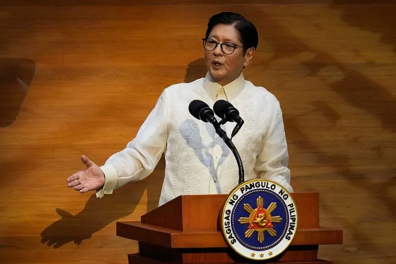 Philippines' Marcos slams China over sea
