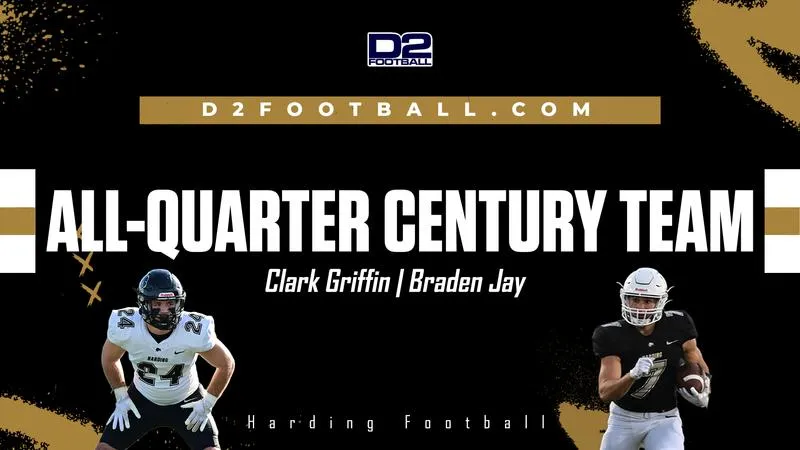 Griffin, Jay Named to D2Football.com All-Quarter Century Team