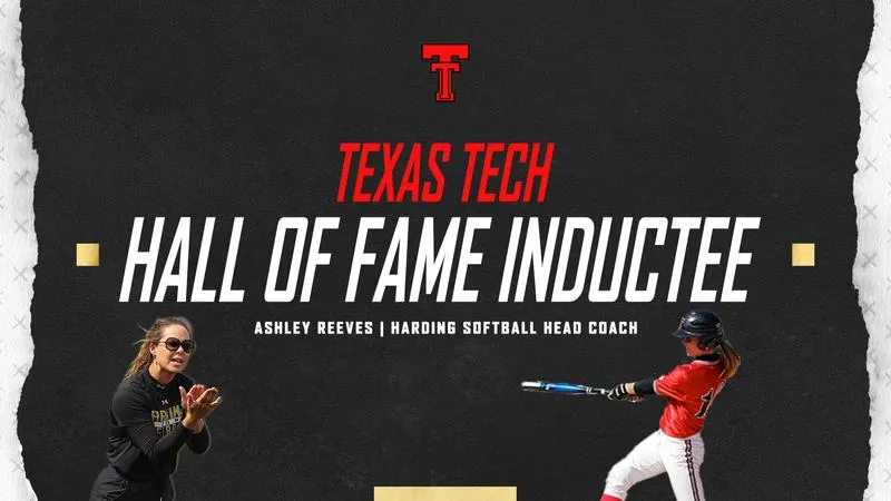 Harding Softball Coach Ashley Reeves Named to Texas Tech Hall of Fame