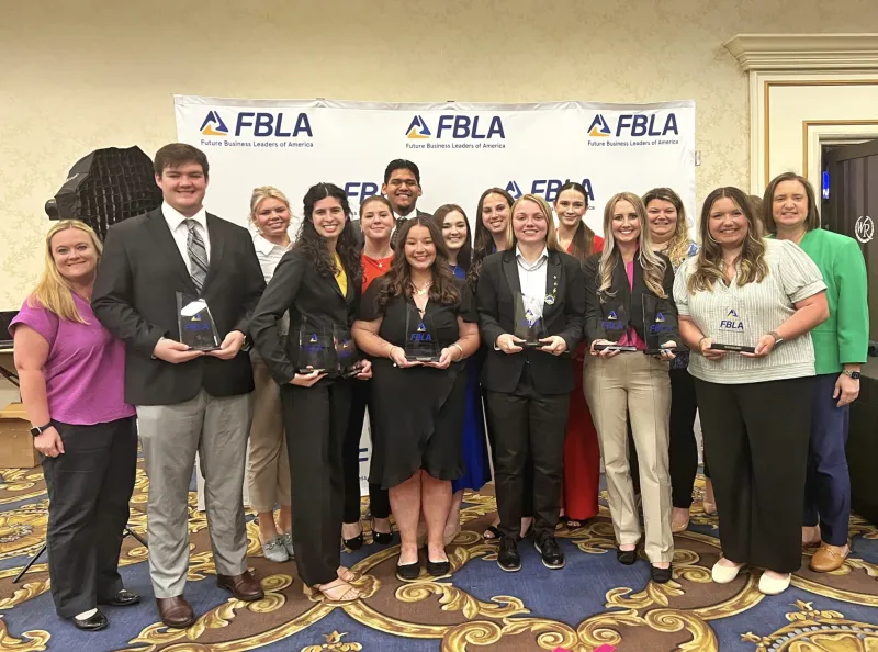 SAU FBLA-Collegiate students earn seven national awards at national leadership conference